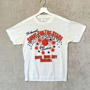 Vintage 90s Nebraska 7th Annual South Sioux City Basketball Jamboree T Shirt M